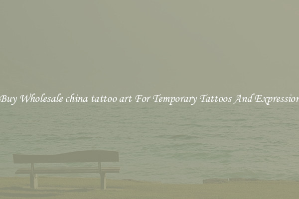 Buy Wholesale china tattoo art For Temporary Tattoos And Expression